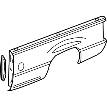 GM 15244381 Panel Assembly, Pick Up Box Side