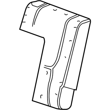 Chevy 89041880 Seat Back Pad