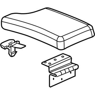 GM 10342165 Armrest Assembly, Front Floor Console