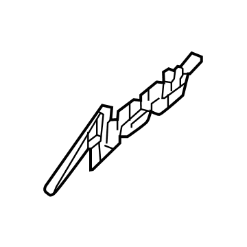 GM 84593753 Plate Assembly, Rear S/D Mktg Pkg Na