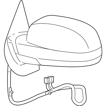 Chevy 25788156 Mirror Housing