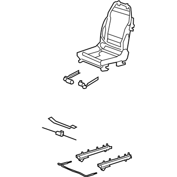 Chevy 20825564 Seat Frame