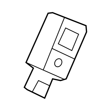 Cadillac 13509729 Side Impact Sensor