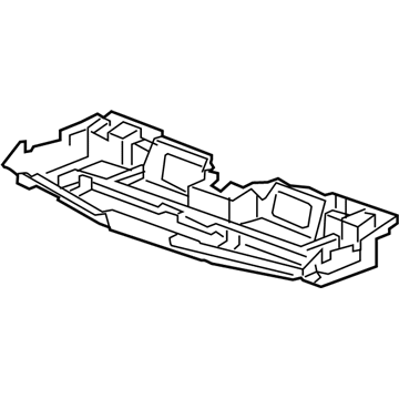 Cadillac 84587451 Upper Baffle
