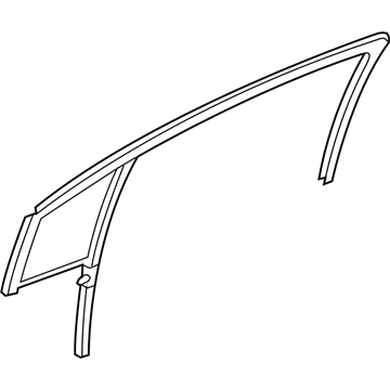 GM 95321656 Weatherstrip Assembly, Rear Side Door Window