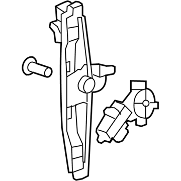 Chevy 95999489 Window Regulator