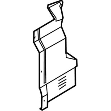 GM 96834799 Panel Asm,Rear Compartment Side Trim