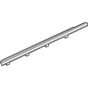 GM 23217185 Molding Assembly, Front Side Door Window Belt Reveal