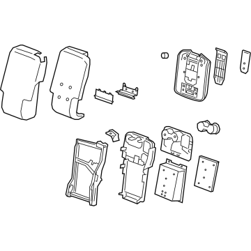 Chevy 85114358 Armrest Assembly