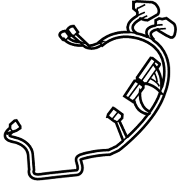 GM 20802181 Harness Assembly, Front Side Door Wiring