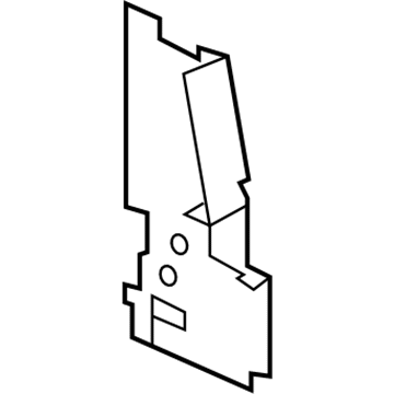 Cadillac 25895886 Baffle