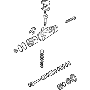 2004 Chevy S10 Rack And Pinion - 19330483