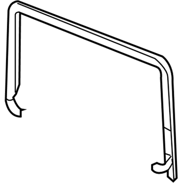 GM 15785354 Weatherstrip,Rear Side Door Window