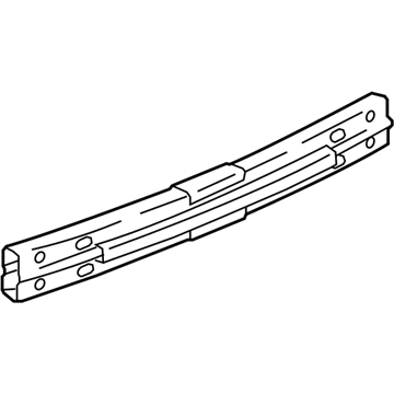 GM 25804649 Bar Assembly, Rear Bumper Imp