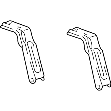 Cadillac 12477386 Seat Track Bracket