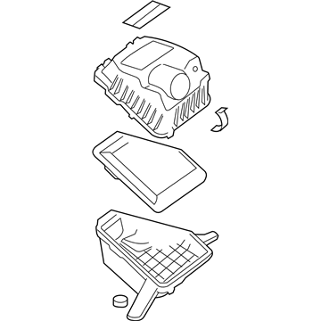 GMC 25996274 Air Cleaner Assembly