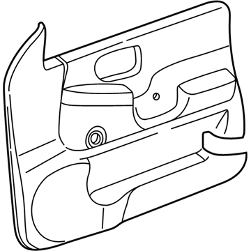 GMC 15032869 Door Trim Panel