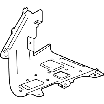 2022 Chevy Corvette Fuel Tank Strap - 84754061