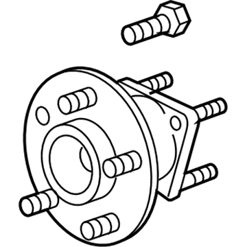 Pontiac 15889807 Hub & Bearing