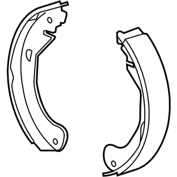 2004 Chevy Malibu Parking Brake Shoe - 18038582