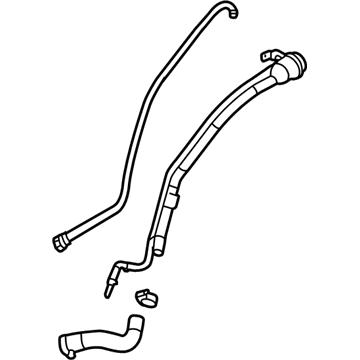 2012 GMC Terrain Fuel Filler Hose - 22744080