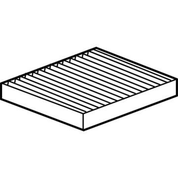 GM 23393247 Filter Assembly, Pass Compartment Air