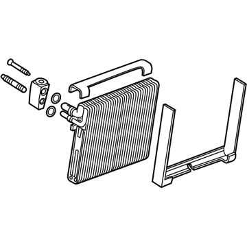 Cadillac 84409864 Evaporator Core