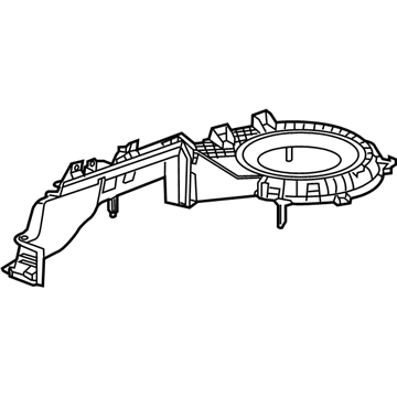 GM 23416441 Case, Heater & A/C Evaporator & Blower Upper