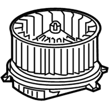 GM 84493340 Motor Assembly, Blo