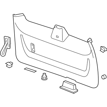 Cadillac 20986838 Lower Trim Panel