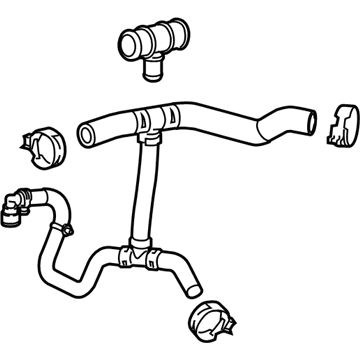 2016 Chevy Camaro Cooling Hose - 84008553