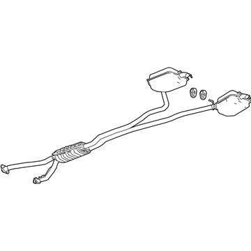 Cadillac 25973267 Muffler & Pipe