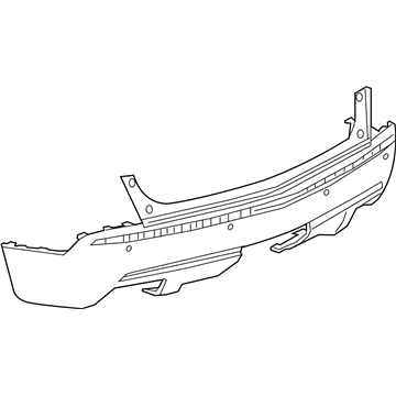 2019 Cadillac XT5 Bumper - 84207385