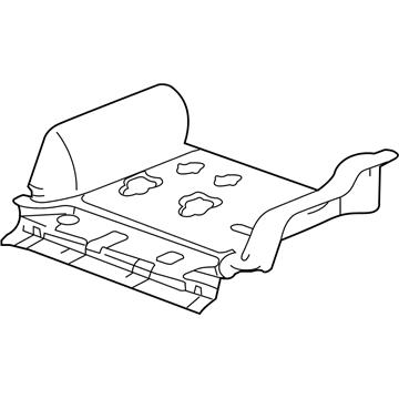 GM 25821206 Insulator Assembly, Floor Panel Rear