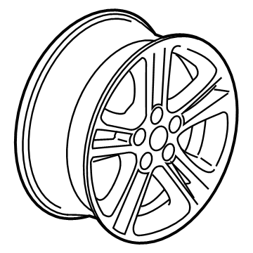 2016 Chevy Cruze Spare Wheel - 13383410