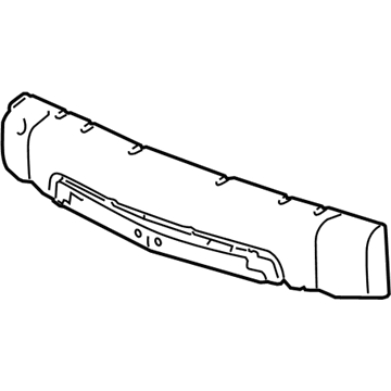 GM 15798573 Absorber, Front Bumper Fascia Energy