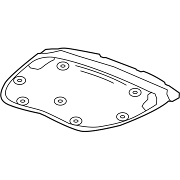 GM 15250702 Insulator, Hood