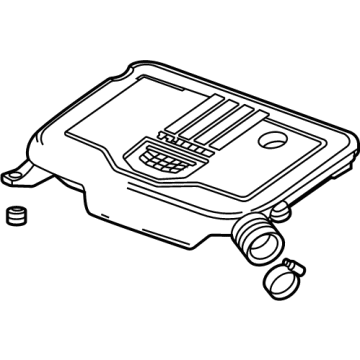 Cadillac 84649934 Resonator