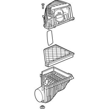 Cadillac 85133682 Air Cleaner Assembly