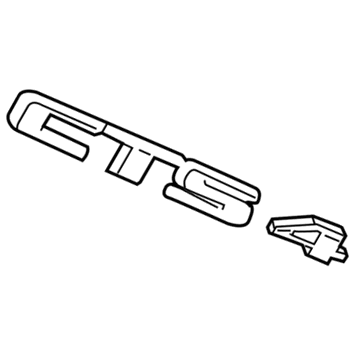 GM 23469728 Plate Assembly, Rear Compartment Lid Vehicle Name *Galvano Silve