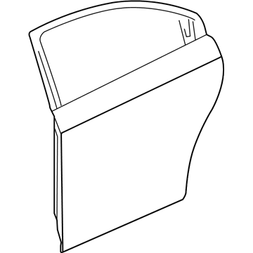 GM 15894778 Door,Rear Side