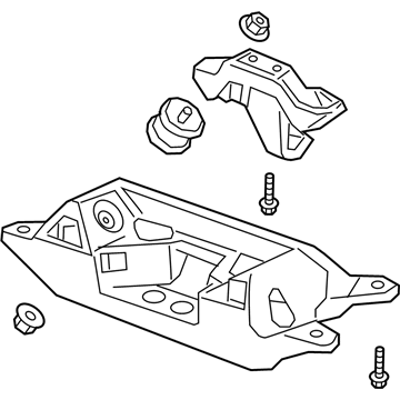 Cadillac 84468648 Transmission Mount