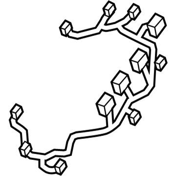 GM 22893637 Harness Assembly, Front Side Door Wiring