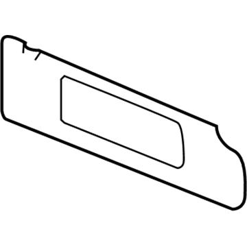 Cadillac 12480607 Sunvisor