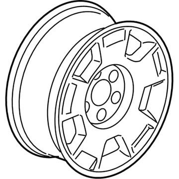 Chevy 9596050 Wheel, Alloy