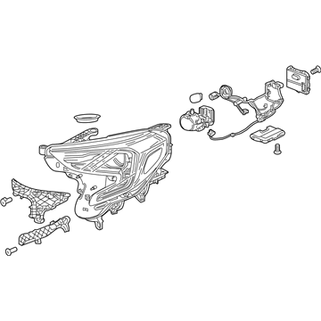 GMC 84945165 Headlamp Assembly