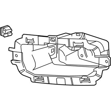 GM 22944875 Insert Assembly, Front Fog Lamp Bezel