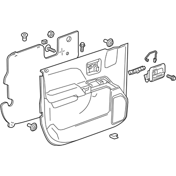 Chevy 84354289 Door Trim Panel