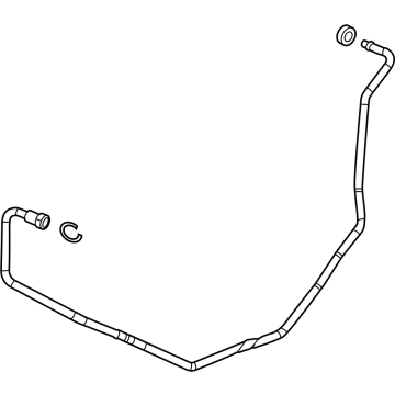 2023 Cadillac XT6 Automatic Transmission Oil Cooler Line - 84132342