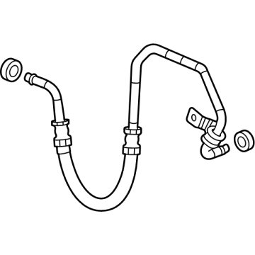 2021 Cadillac XT6 Transmission Oil Cooler Hose - 84211763